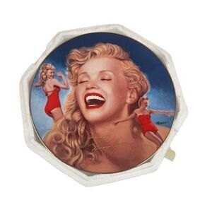Marilyn Monroe Bathing Beauty Hamilton Collector Plate Remembering Norma Jeane